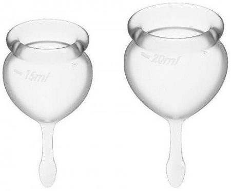 Менструальная чаша Satisfyer Feel Good (набор 2 шт)